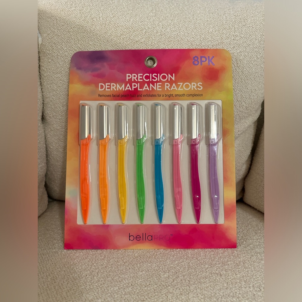Bellapro 8 Pack Neon Rainbow Beauty Razors